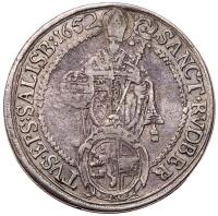 Austria: Salzburg. Box Taler, 1652