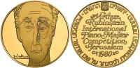 Arthur Rubinstein International Piano Master Competition by Picasso, 1980 Gold State Medal