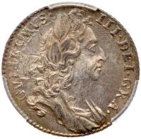 Great Britain. Sixpence, 1696