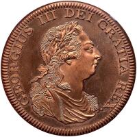 Great Britain. 1798-dated Fantasy Pattern Two Pence