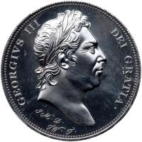 Great Britain. Undated Pattern 'Crown' of George III NGC Proof 66