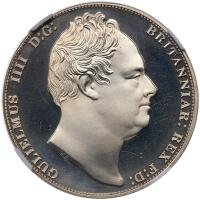 Great Britain. 1837-dated Pattern Fantasy 'Crown'