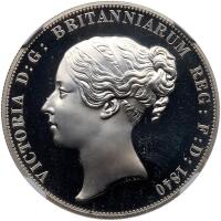 Great Britain. 1840-dated Fantasy Pattern 'Crown'
