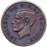 Great Britain. 1937-dated Edward VIII 'English' Fantasy Shilling