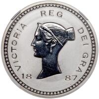 Ireland. 1887-dated Victoria Fantasy Pattern Crown