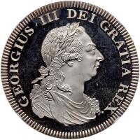 Jersey. 1808-dated George III Pattern Crown or Five Shillings