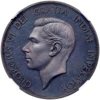 Jersey. 1937-dated George VI Model Four Shillings NGC PF64 BN
