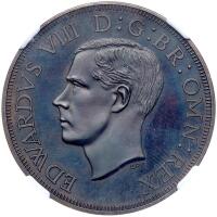 Southern Rhodesia. 1937-dated Edward VIII Fantasy Crown