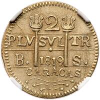 Venezuela. 2 Reales, 1819-BS