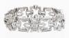 Magnificent Ladies Art Deco Bracelet in Gleaming Platinum with 10 Carats of Diamonds. A Stunning Estate Piece