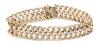 Ladies Popular 14K Yellow Gold Link Bracelet, Perfect Pattern, Perfect Weight