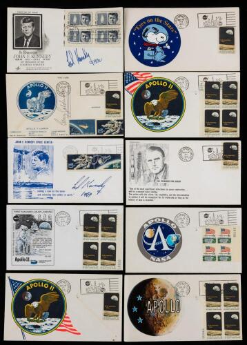 Collection of Over 500 Space Related First Day Issue and Commemorative Covers from Clark McClelland's Collection Spanning Nearly