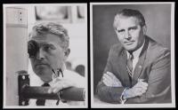 Wernher von Braun: Formal B&W Portrait Inscribed and Signed in Blue Sharpie To Clark McClelland Warmest Regards" + 2nd Photo
