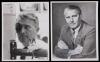 Wernher von Braun: Formal B&W Portrait Inscribed and Signed in Blue Sharpie To Clark McClelland Warmest Regards" + 2nd Photo
