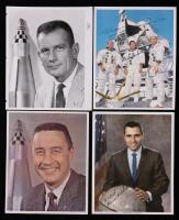Diverse Collection of Astronauts Signatures from Clark McClelland: Crew Signed Photo of Apollo 12, Harrison Schmitt, Gus Grissom