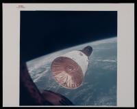 Gemini 6/7 Rendezvous Vintage Color Red Number Photograph