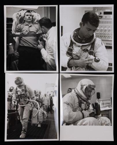 Gemini 3: 20 Photos of John Young, 14 in his Space Suit During Training and Pre-Flight, Six Candid Shots Including Medical Tests
