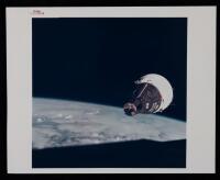 Gemini 6/7 Rendezvous Vintage Color Red Number Photograph