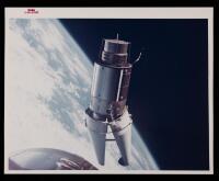 Gemini 9 "Angry Alligator" Vintage Color Red Number Photograph