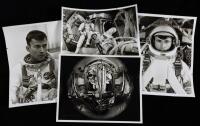 Gemini 10: John Young, Michael Collins 86 Vintage Original B&W 8 x 10" Photos. A Great Number of Images Training in Space Suits