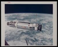 Gemini 12 Agena Rendezvous Vintage Color Red Number Photograph