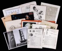 Large Collection of Apollo Press Books and Three Contractors, Rocketdyne, Bell Aerospace Systems Company & North American Aviati