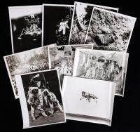 Apollo 11: Armstrong, Aldrin and Collins. MAN ON THE MOON. 325 Vintage Original B&W 8 x 10" Photographs. A Remarkable Archive