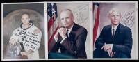Apollo 11: Three Individually Signed Portraits. Neil Armstrong, Buzz Aldrin and Michael Collins Authentication by Steve Zarelli