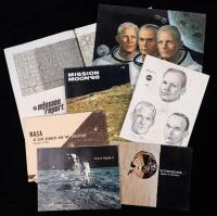 Collection of Apollo 11 Brochures and Published Pieces Pre and Post Landing Mostly From NASA, Fascinating Reading