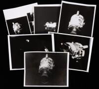 Apollo 13: "Houston We've Had A Problem" Six Rare Vintage Original B&W NASA Images of the Severely Damaged Apollo 13 Service Mod