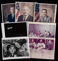 Apollo Soyuz Archive in 85+ Vintage Original B&W Photos. Plus 3 US Crew Signed Photos + 12 Cosmonaut Signed Covers from 1960s-70
