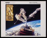 History's First Space Salvage Mission: STS-51A Repairs to Westar VI and Palaba B-2 Satellites Thermal Blanket Sample