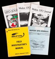 Collection of 55, Hard to Find Back Issues of MUFON, Mutual UFO Network Journals. From 1983 to 1998