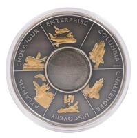 Space Shuttle Commemorative 2016 Cook Islands $5 Silver Coin