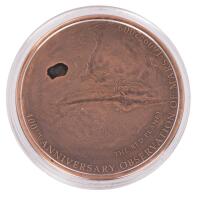 400th Anniversary Observation of Mars, 2007 Cook Islands $5 Copper Plated, Silver Martian Coin