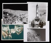 WITHDRAWN - Apollo 14: One Crew Signed Photo Plus 8 Images Signed by Ed Mitchell