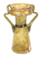 Roman Double Handled Sprinkler Flask in Superb Condition and Quite Striking