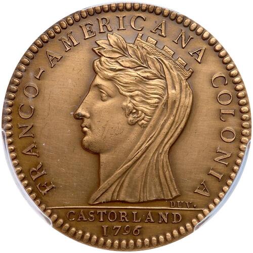 (1796) Castorland Restrike Bronze Medal