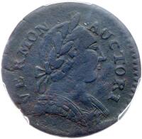 1787 Copper, Vermont, Britannia. RR-13
