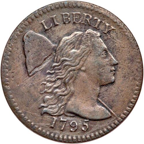 1795 Liberty Cap 1C. Plain Edge