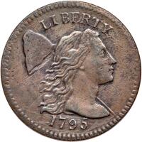 1795 Liberty Cap 1C. Plain Edge