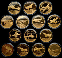Naval Vessels and Aircraft that Made History, Three Collections of State Medals
