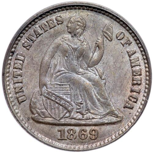 1869-S Liberty Seated H10C