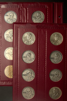 Complete Collection of Fourteen Different 50mm. Antiqued Silver Chiefs of Staff Israel Defense Forces State Medals