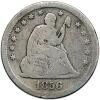 1856-S Liberty Seated 25C