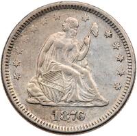 1876/5 Overdate. FS-304, Breen 4081