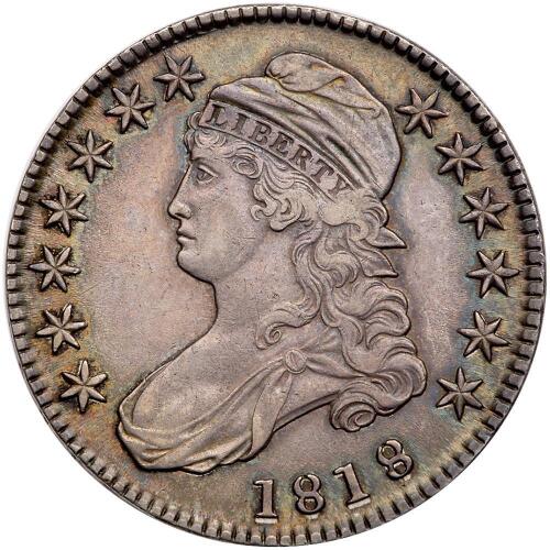 1818 Bust 50C