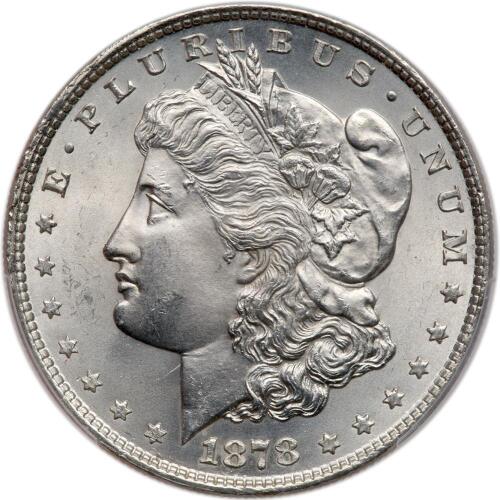 1878 Morgan $1. 8 Tail Feathers