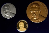 Eli Cohen Set of Gold, Silver and Bronze State Medals