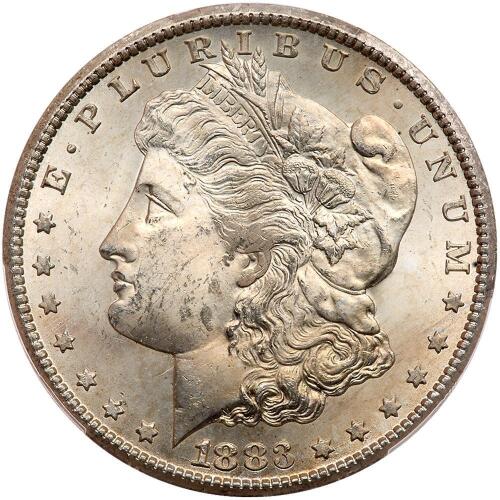 1883-CC Morgan $1
